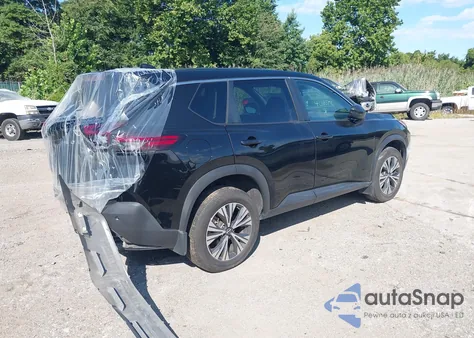 2022 Nissan Rogue Sv Fwd z USA, uszkodzony, nr VIN 5N1BT3BA5NC729099